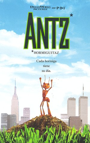 Antz (VHS, 1999, Slipsleeve) Woody Allen Sylvester Stallone Sharon Stone