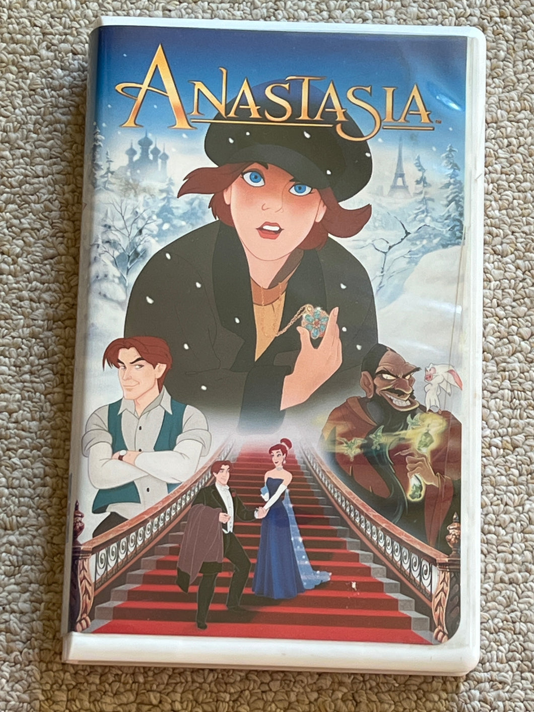 Anastasia Vtg 1998 VHS Tape #2764 20th Century Fox Home Entertainment Clamshell