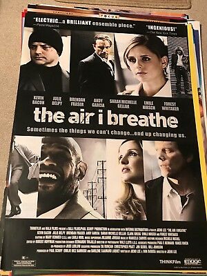 AIR I BREATHE-KEVIN BACON-ANDY GARCIA-FORREST WHITAKER POSTER 27 X 40 INCHES B3