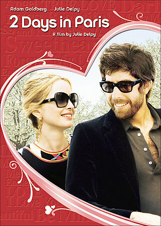 2 Days In Paris (DVD, 2008, Checkpoint Sensormatic Widescreen Valentine Faceplate)