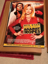 Load image into Gallery viewer, AGAINST THE ROPES - MEG RYAN OMAR EPPS - MOVIE POSTER 27 X 40 B2 USED
