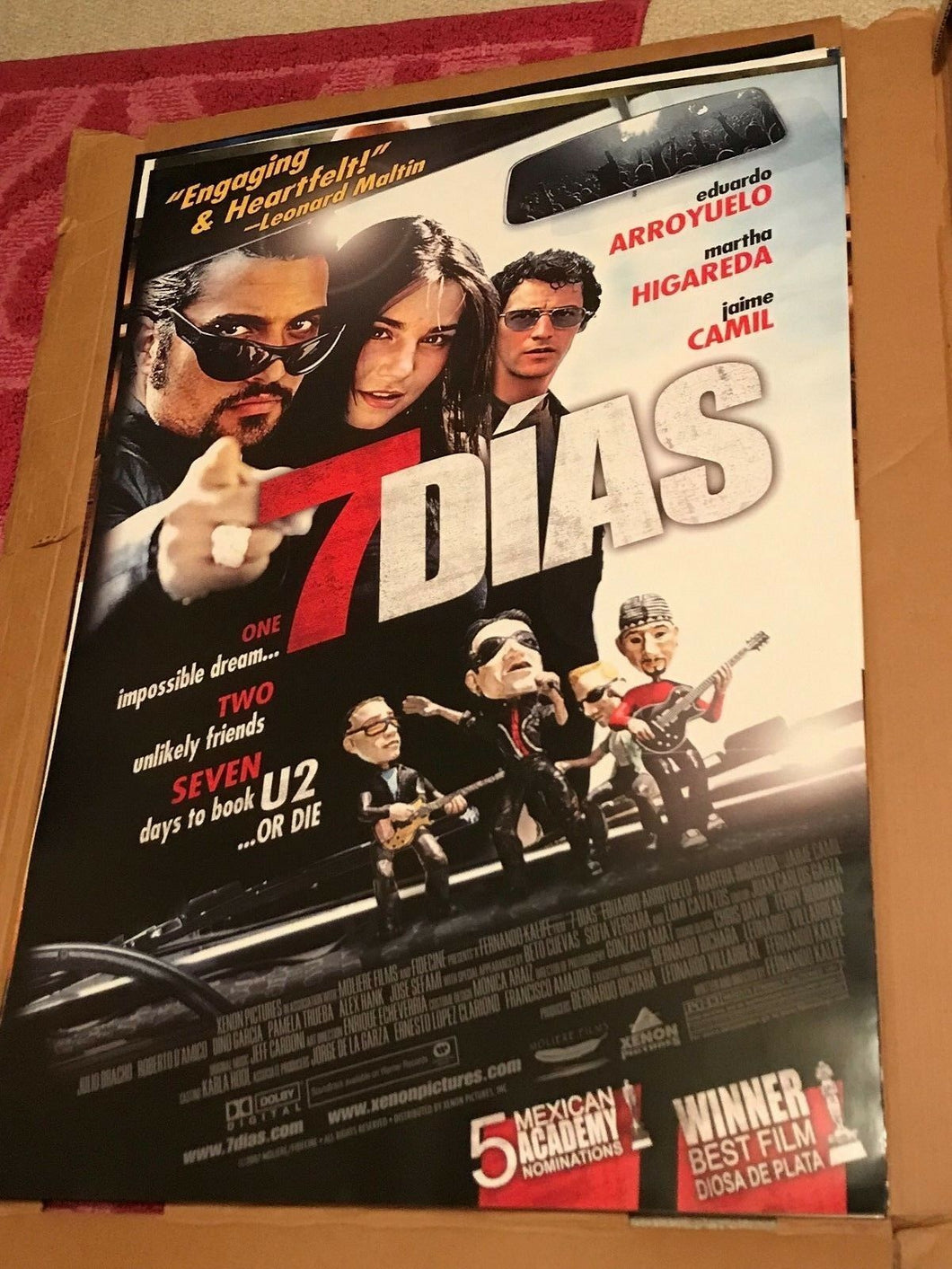 7 DIAS  - POSTER 27 X 40 B3 NEW